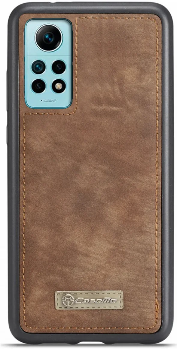 CaseMe 008 Xiaomi Redmi Note 12 Pro 4G Book Case Coffee afbeelding 3