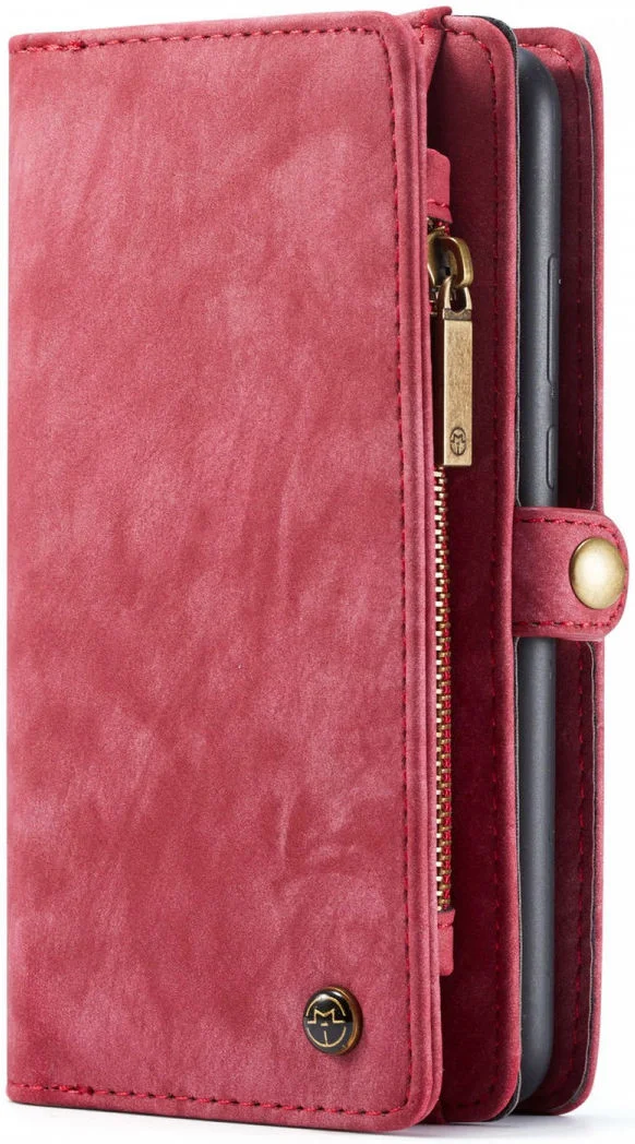 CaseMe 008 Xiaomi Redmi Note 12 ProPoco X5 Pro Book Case Rood afbeelding 2