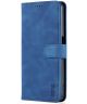 AZNS Oppo A58 5G / A78 Hoesje Portemonnee Book Case Kunstleer Blauw