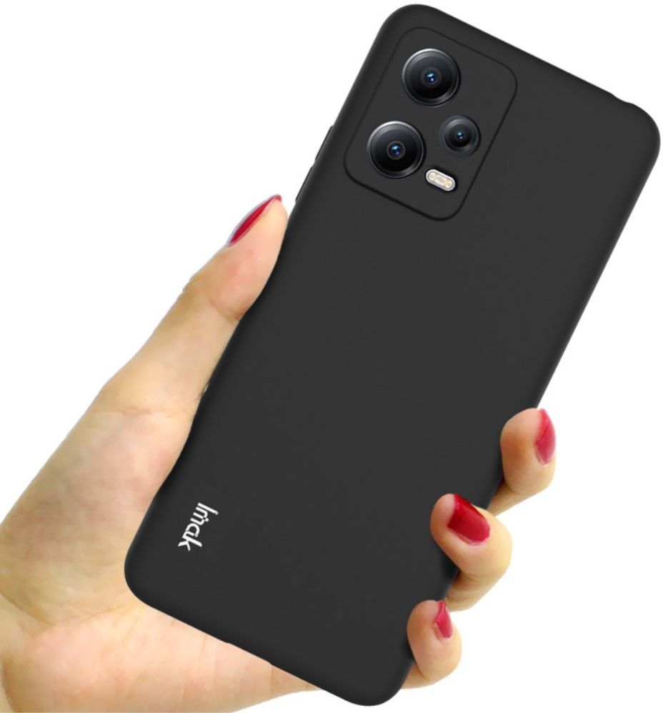 IMAK UC-3 Xiaomi Poco X5/Redmi Note 12 Hoesje Dun TPU Back Cover Zwart afbeelding 3