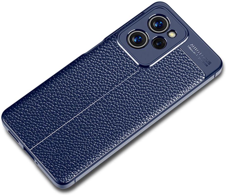 Xiaomi Redmi Note 12 Pro/Poco X5 Pro Hoesje Textuur Back Cover Blauw afbeelding 2