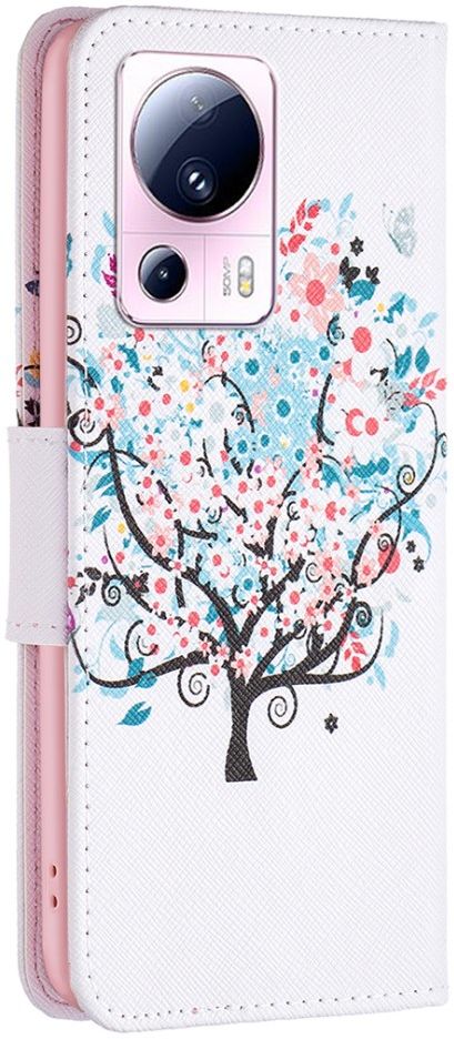 Xiaomi 13 Lite Hoesje Portemonnee Book Case Boom Print afbeelding 7