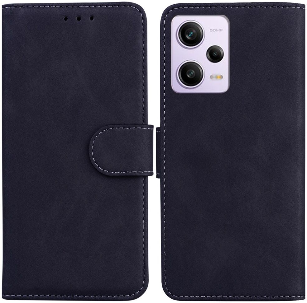 Xiaomi Redmi Note 12 Pro 5G / Poco X5 Pro Book Case Kunstleer Zwart afbeelding 1