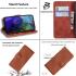 Xiaomi Redmi Note 12 Pro 5G / Poco X5 Pro Book Case Kunstleer Bruin afbeelding 4
