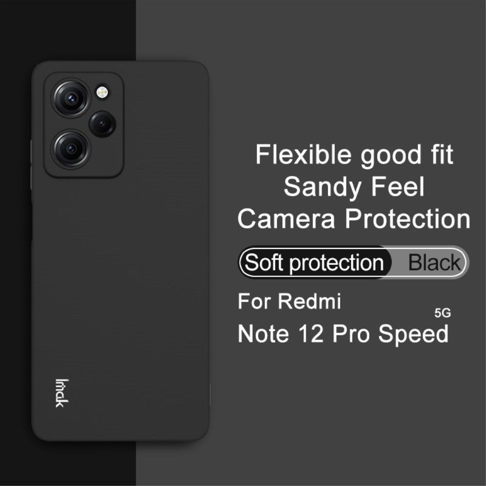 Imak UC-3 Xiaomi Redmi Note 12 Pro / Poco X5 Pro Hoesje Dun TPU Zwart afbeelding 7