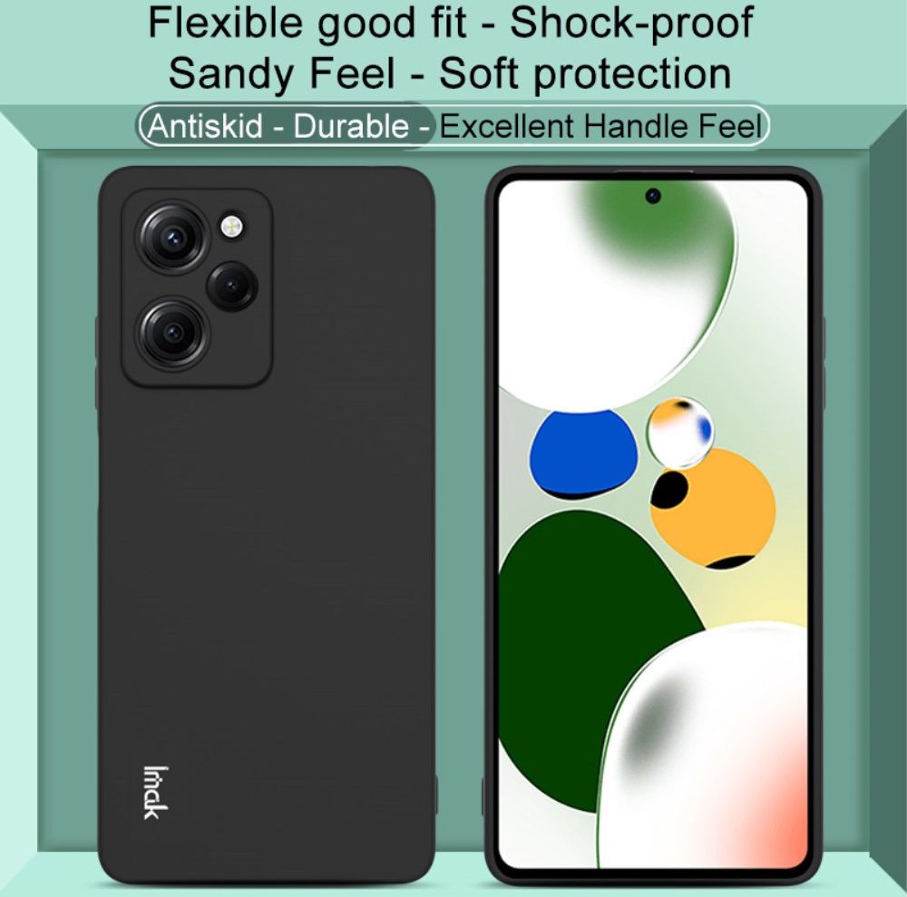 Imak UC-3 Xiaomi Redmi Note 12 Pro / Poco X5 Pro Hoesje Dun TPU Zwart afbeelding 8