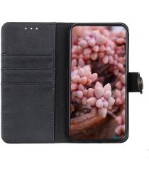 KHAZNEH Xiaomi 13 Lite Hoesje Portemonnee Book Case Zwart