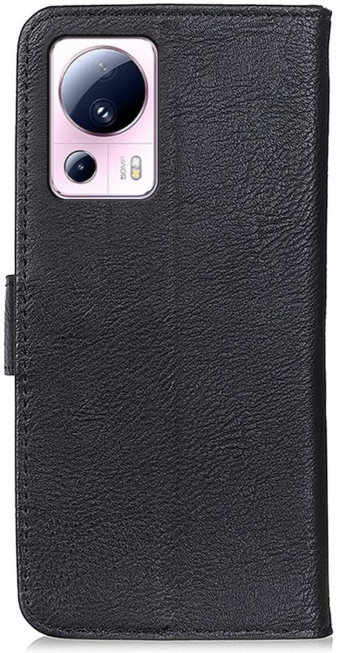 KHAZNEH Xiaomi 13 Lite Hoesje Portemonnee Book Case Zwart afbeelding 9