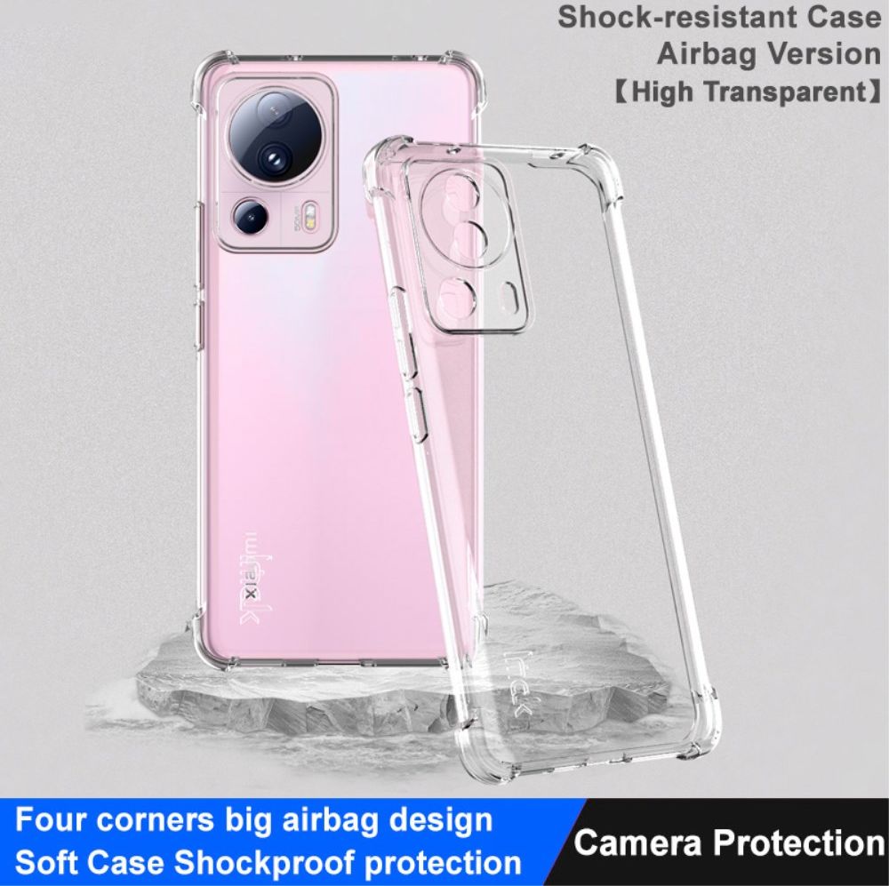 Imak Xiaomi 13 Lite Hoesje Schokbestendig TPU Transparant afbeelding 2