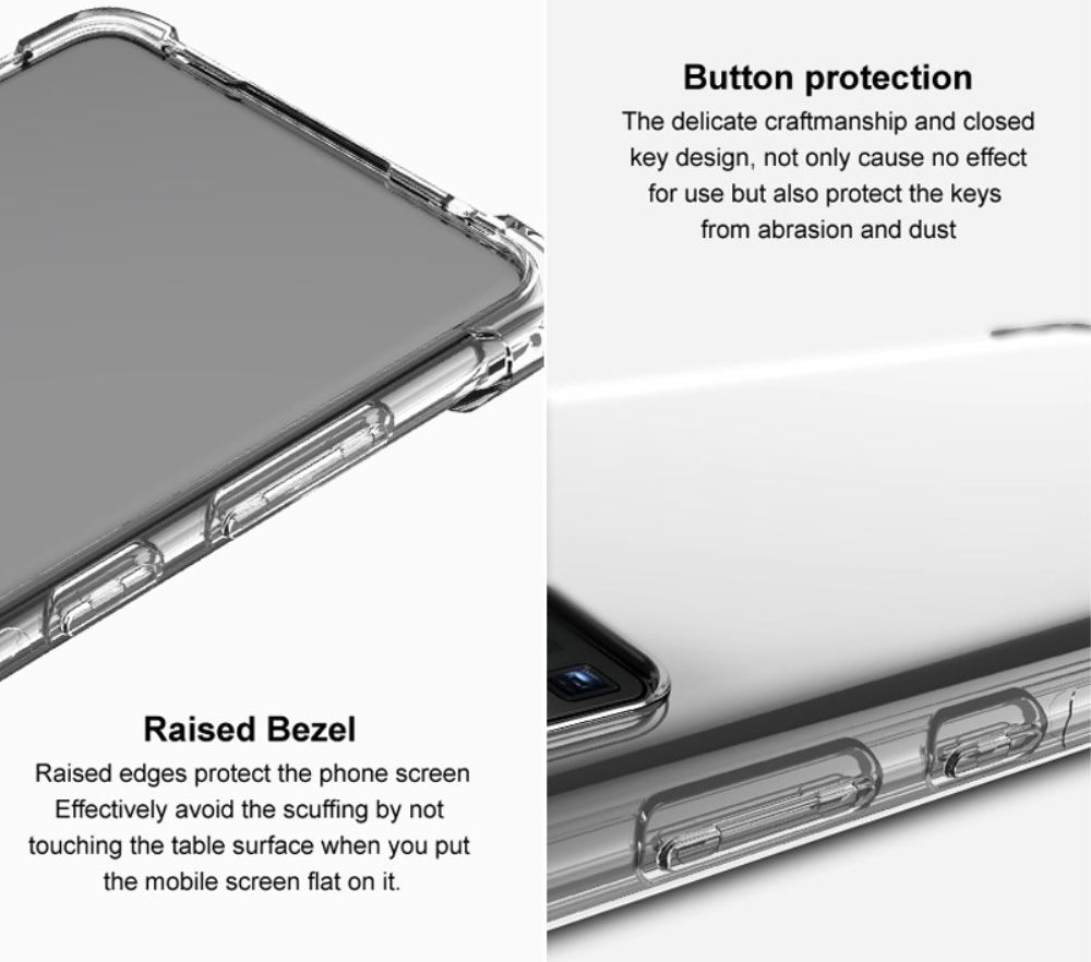 Imak Xiaomi 13 Lite Hoesje Schokbestendig TPU Transparant afbeelding 4
