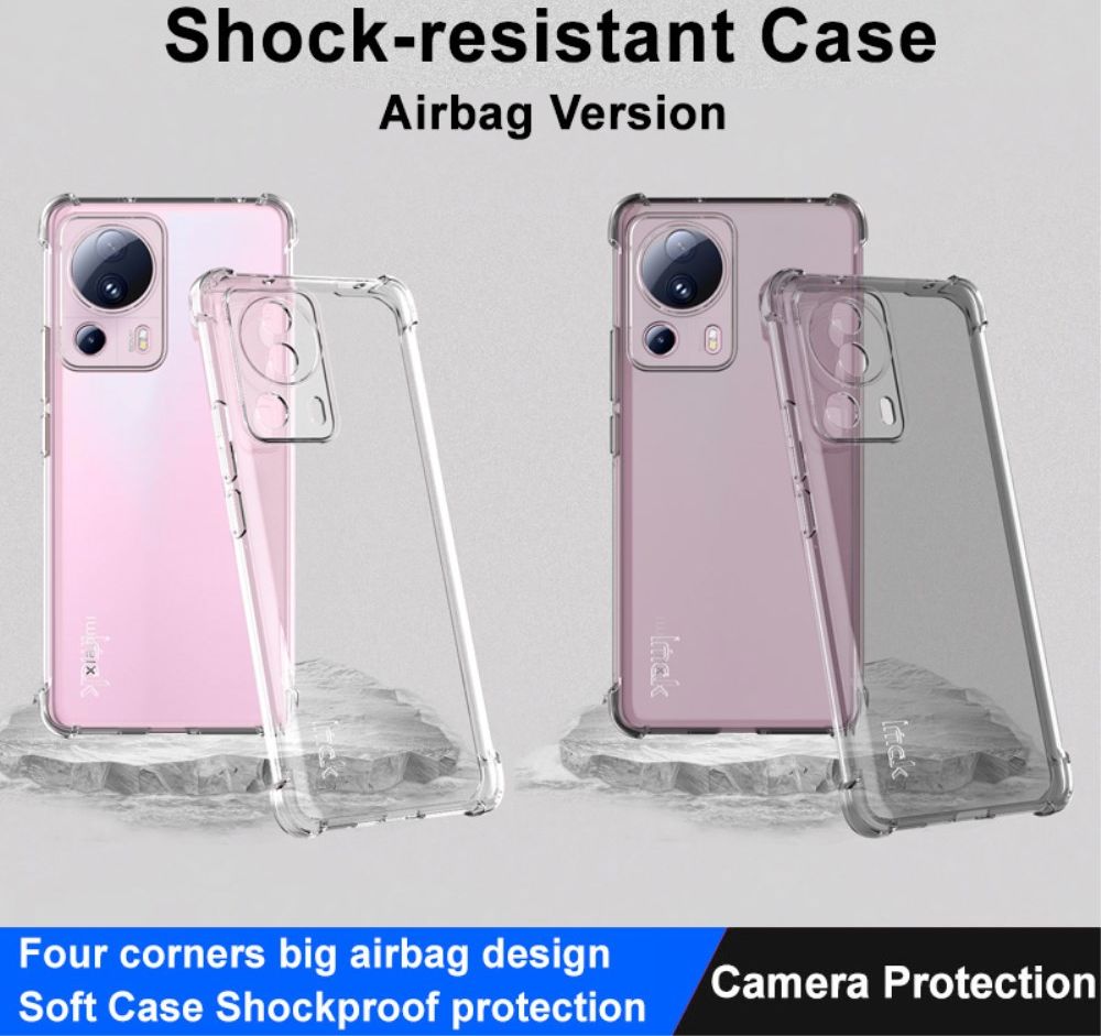 Imak Xiaomi 13 Lite Hoesje Schokbestendig TPU Transparant afbeelding 5