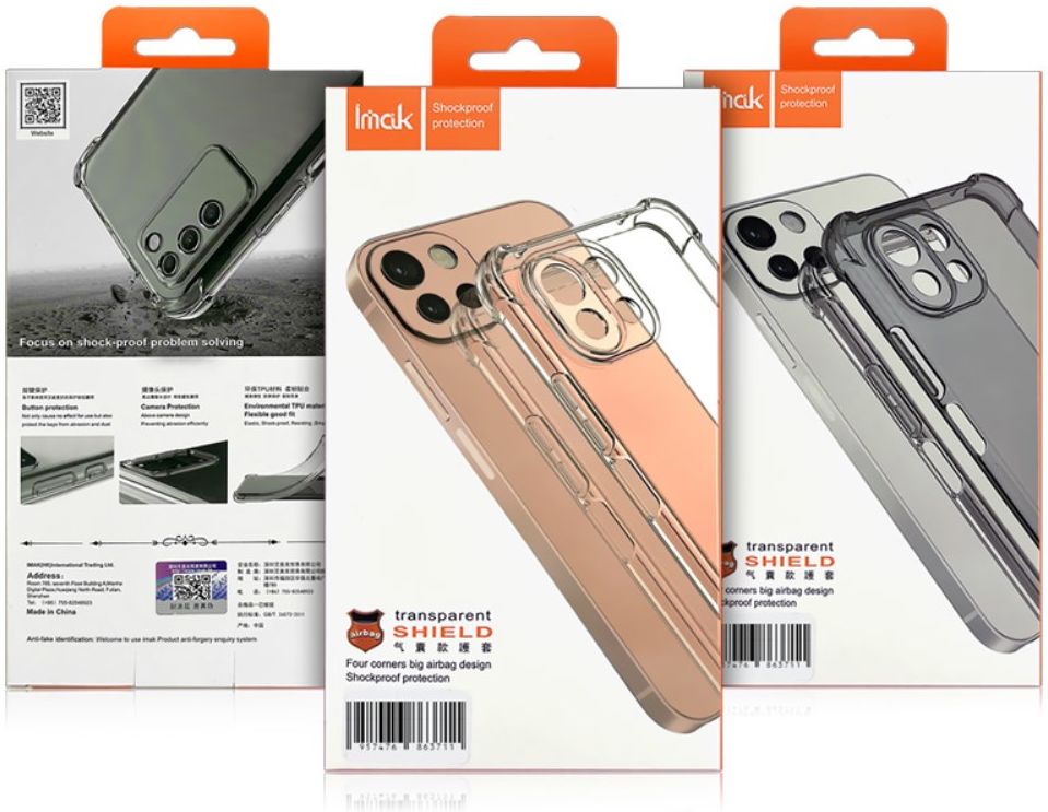 Imak Xiaomi 13 Lite Hoesje Schokbestendig TPU Transparant afbeelding 6