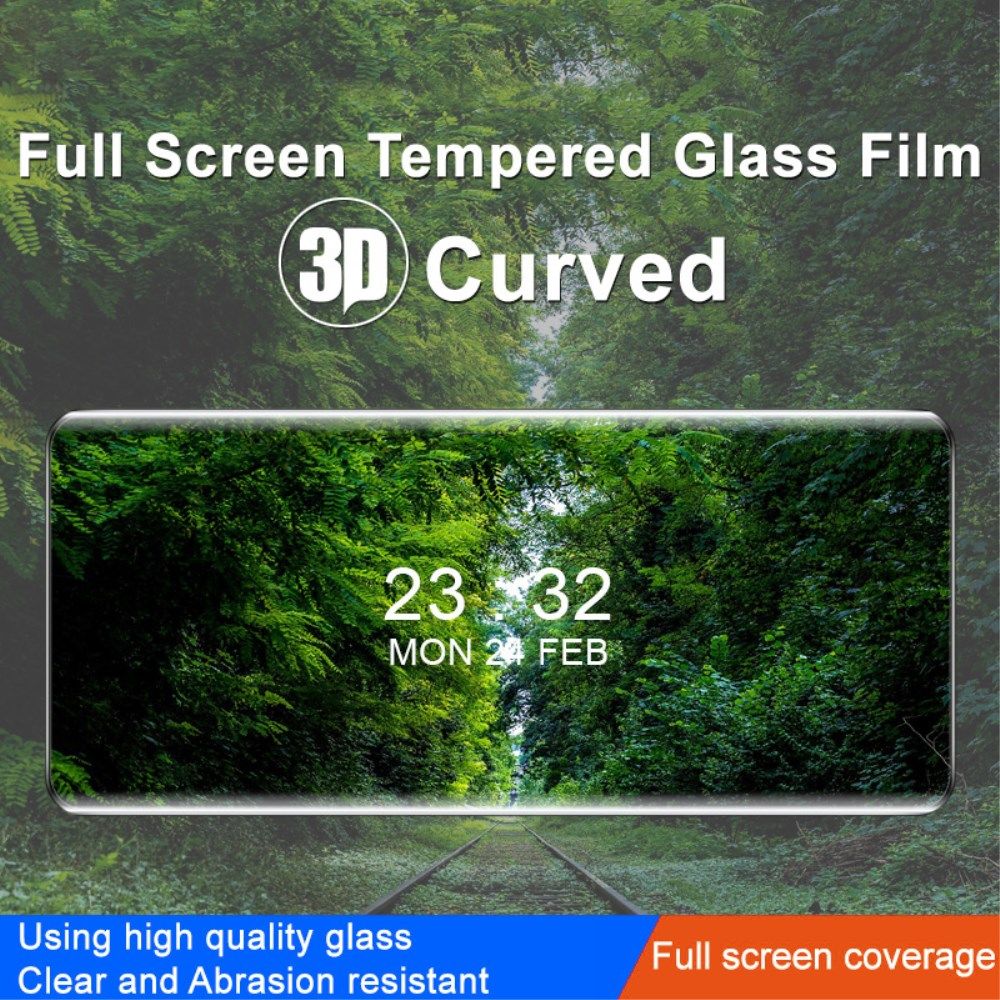 Imak Xiaomi 13 Pro Screen Protector 3D Tempered Glass Volledig Dekkend afbeelding 2