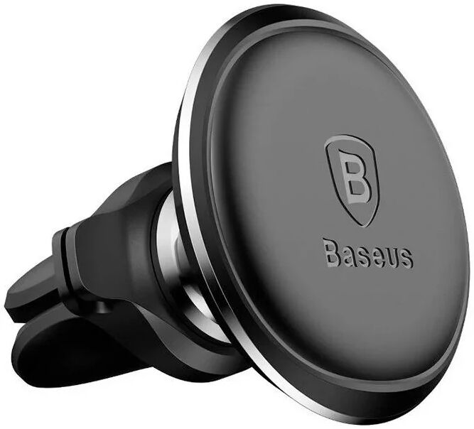 Baseus Magnetische Ventilatierooster Auto Telefoonhouder Zwart afbeelding 1