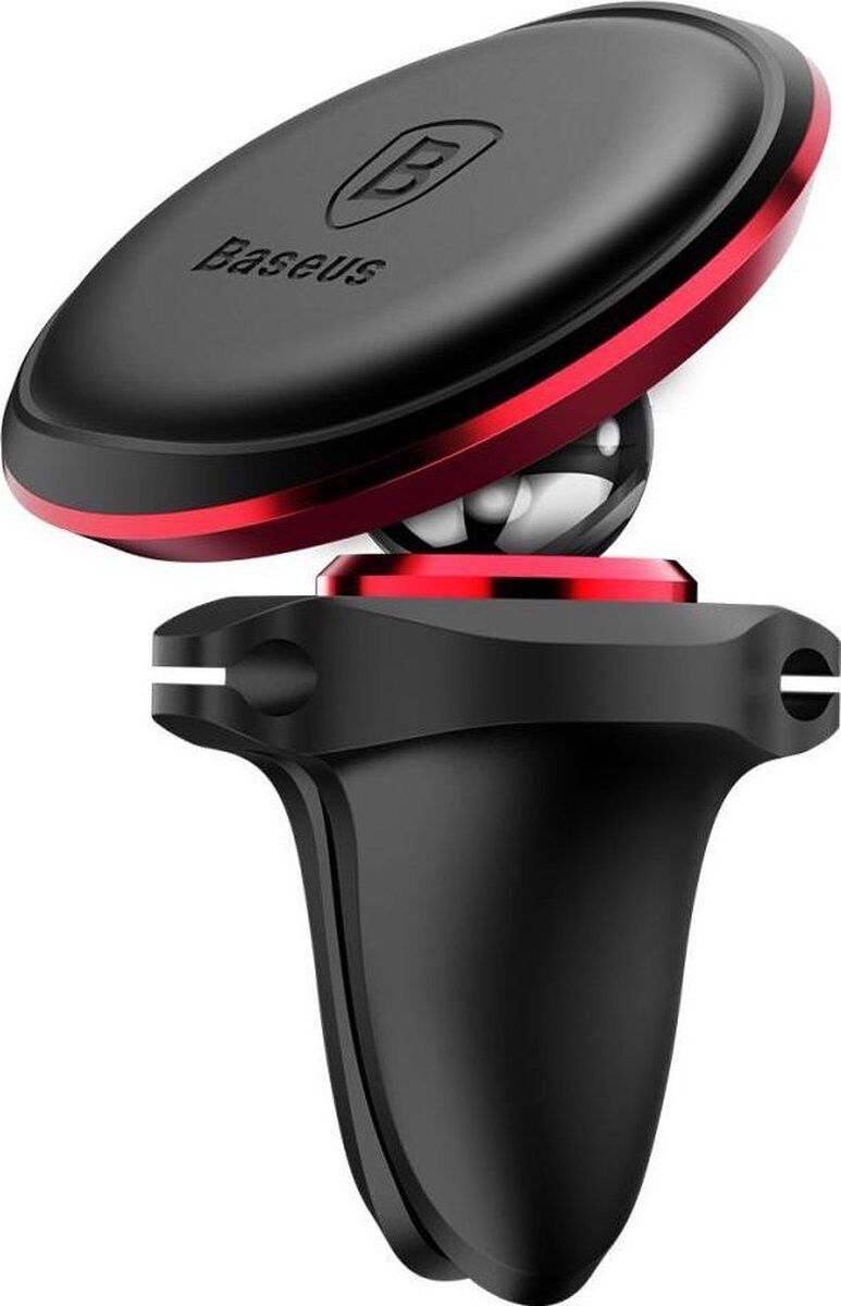 Baseus Magnetische Ventilatierooster Auto Telefoonhouder Rood afbeelding 5