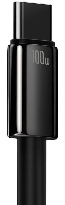 Baseus Data en Laadkabel Fast Charge 6A 100W USB naar USB-C 2M Zwart afbeelding 4