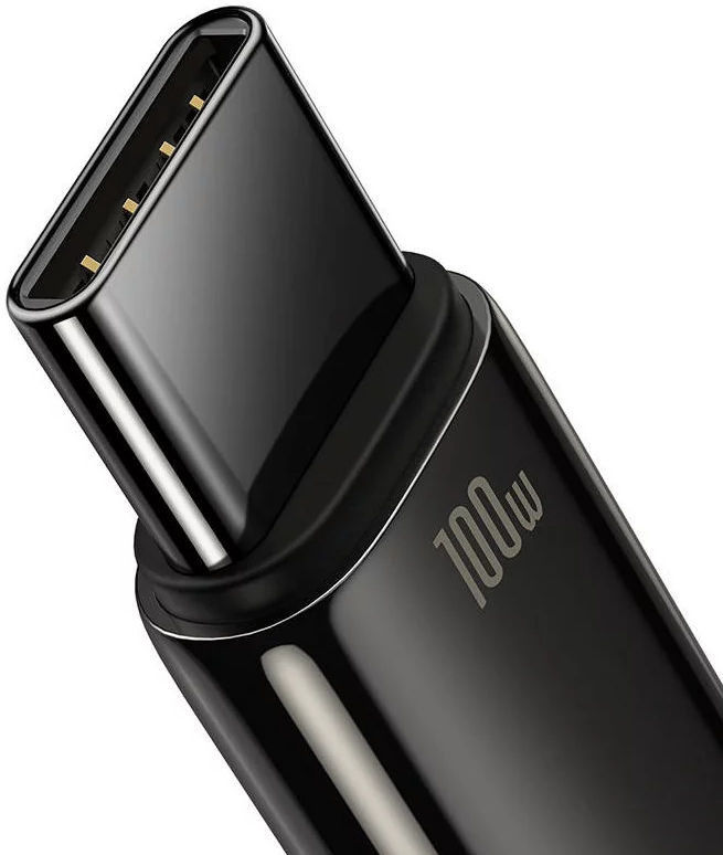 Baseus Data en Laadkabel Fast Charge 6A 100W USB naar USB-C 2M Zwart afbeelding 5