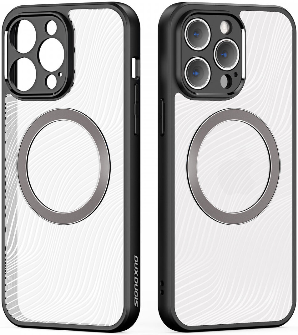 Dux Ducis Aimo Apple iPhone 13 Pro Hoesje MagSafe Back Cover Zwart afbeelding 2