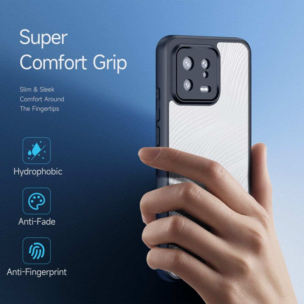Dux Ducis Aimo Xiaomi 13 Hoesje Back Cover Zwart afbeelding 3