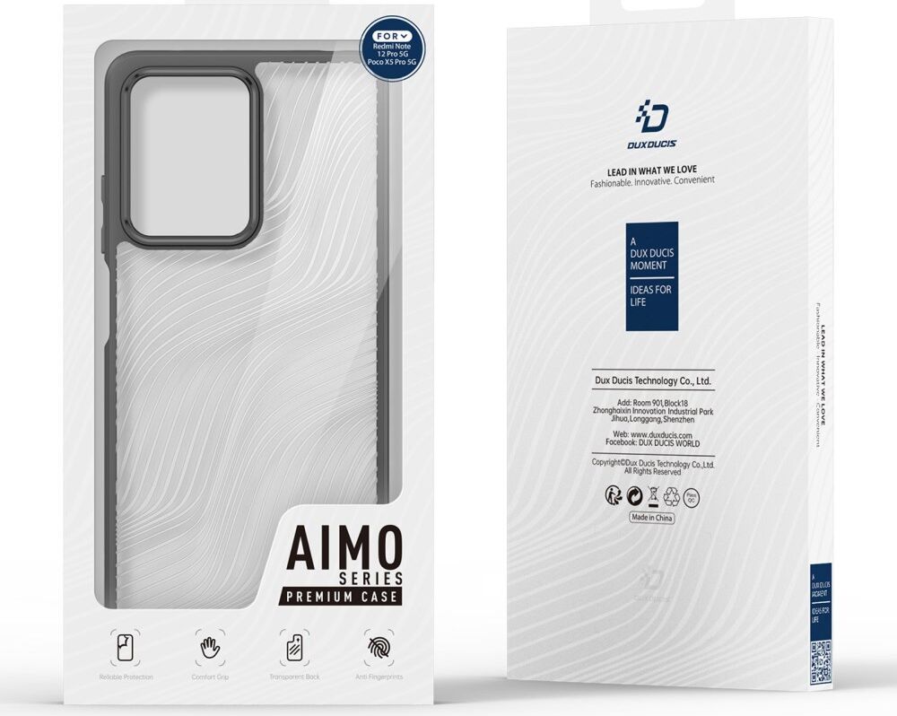 Dux Ducis Aimo Xiaomi Redmi Note 12 Pro / Poco X5 Pro Hoesje Zwart afbeelding 10