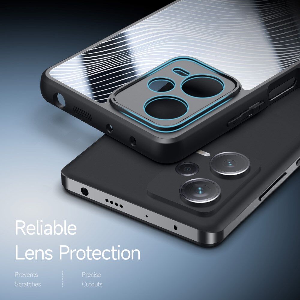 Dux Ducis Aimo Xiaomi Redmi Note 12 Pro Plus Hoesje Back Cover Zwart afbeelding 6