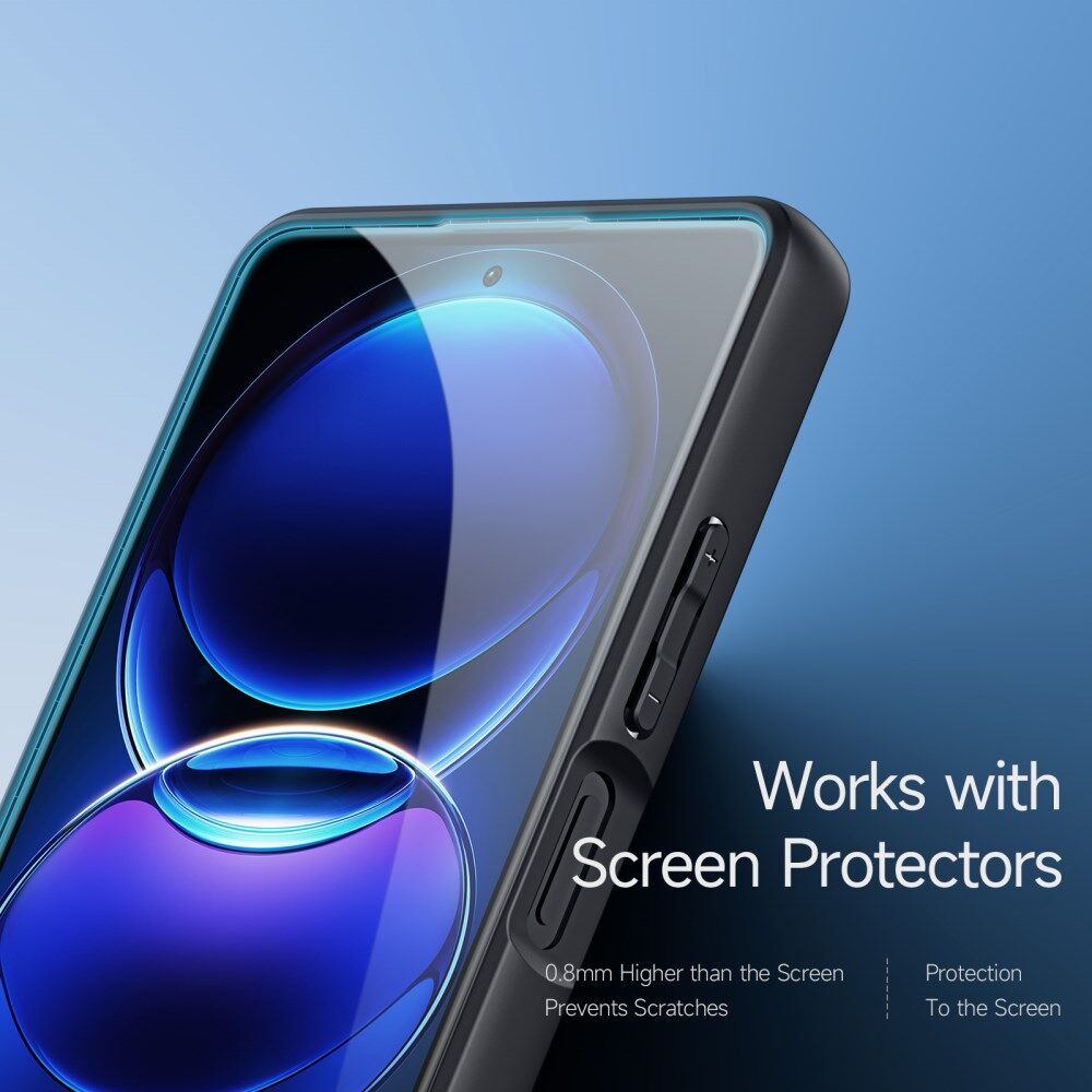 Dux Ducis Aimo Xiaomi Redmi Note 12 Pro Plus Hoesje Back Cover Zwart afbeelding 7