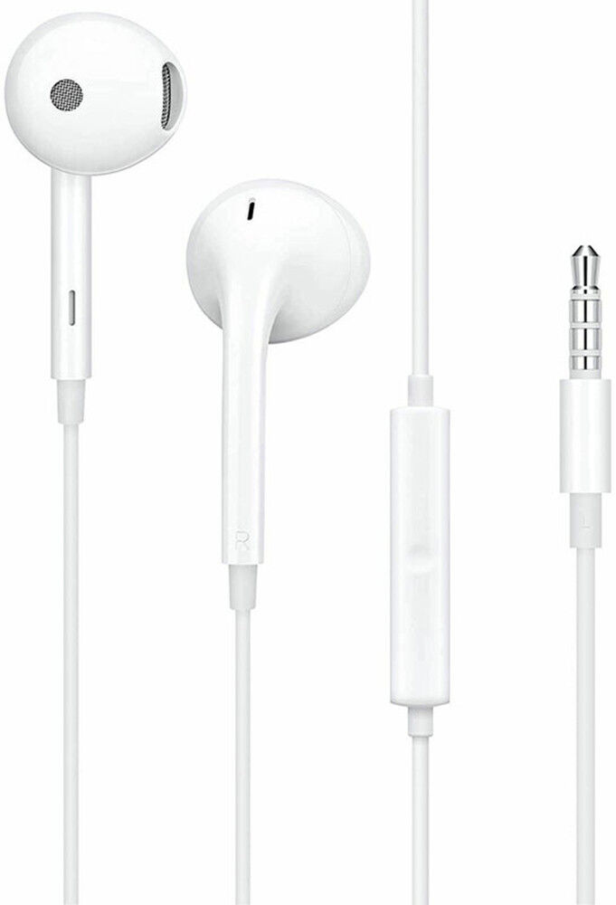 Oppo MH156 Oordopjes In-Ear Headset met Microfoon 3.5mm Jack Wit afbeelding 1
