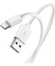 Originele Oppo 3A USB-A naar USB-C Kabel 65W Fast Charge 1 Meter Wit