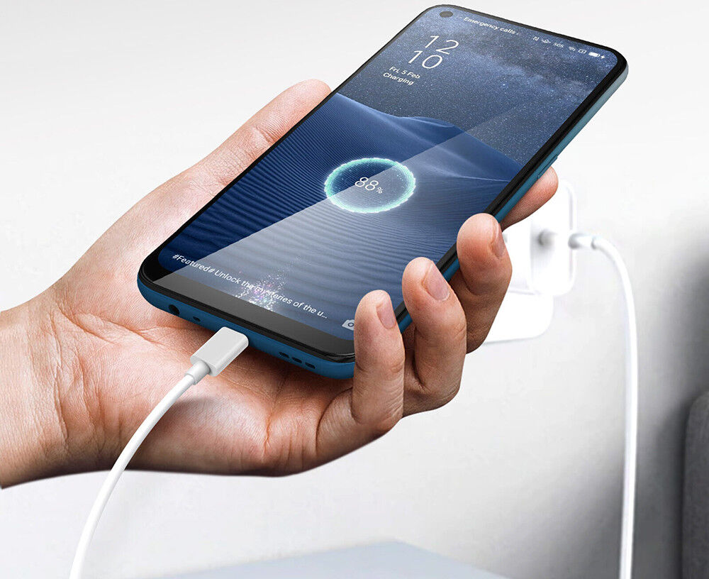 Originele Oppo 3A USB-A naar USB-C Kabel 65W Fast Charge 1 Meter Wit afbeelding 3
