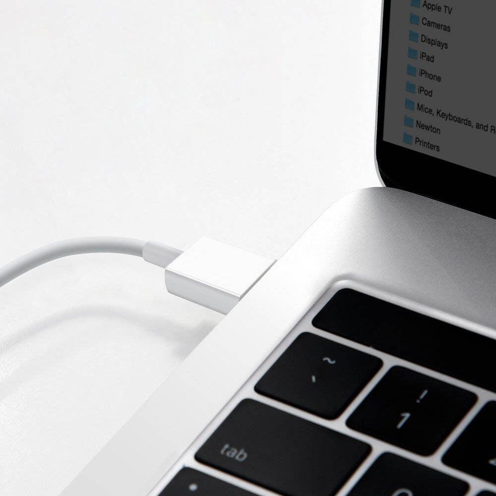 Originele Oppo 3A USB-A naar USB-C Kabel 65W Fast Charge 1 Meter Wit afbeelding 4