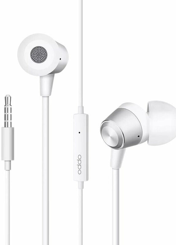 Oppo MH130 3.5mm Jack In-Ear Oordopjes Stereo Headset Wit afbeelding 1