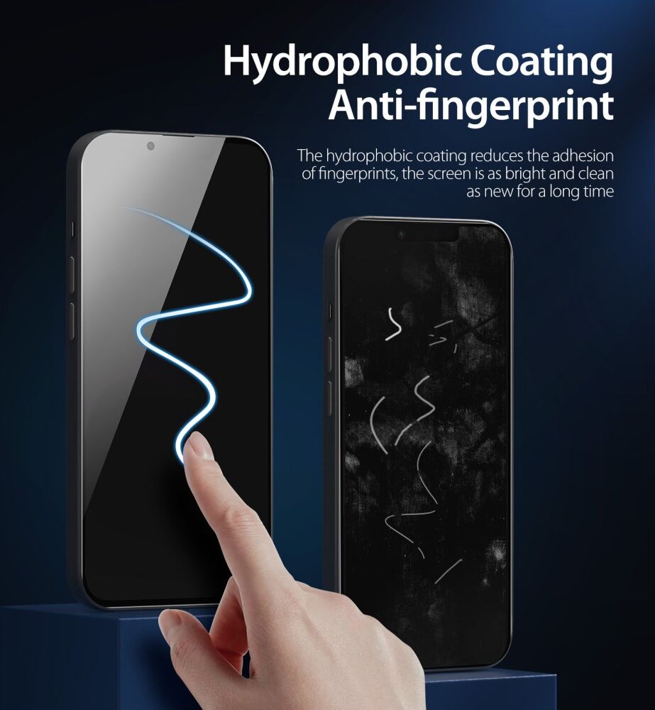 Dux Ducis iPhone 14 Plus Screen Protector Privacy Tempered Glass 9H afbeelding 6