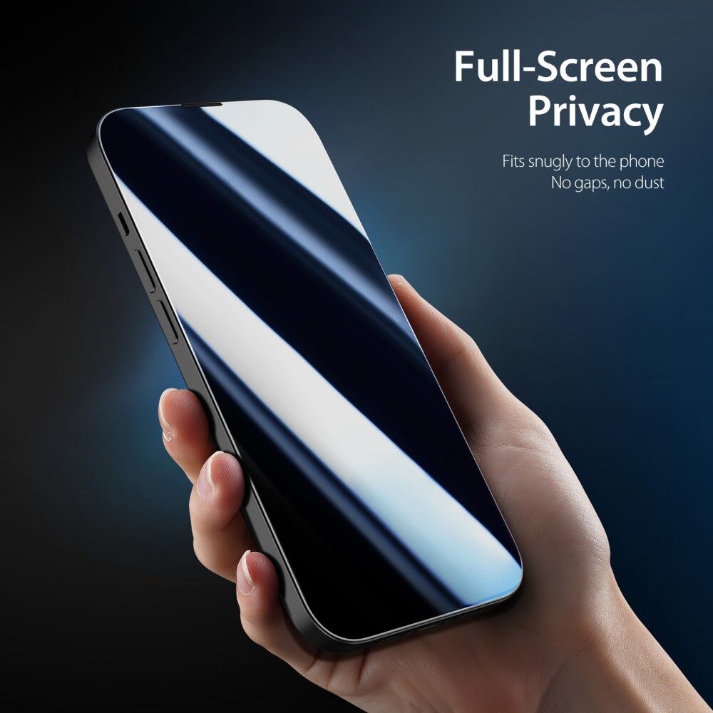 Dux Ducis iPhone 14 Pro Max Screen Protector Privacy Tempered Glass 9H afbeelding 6