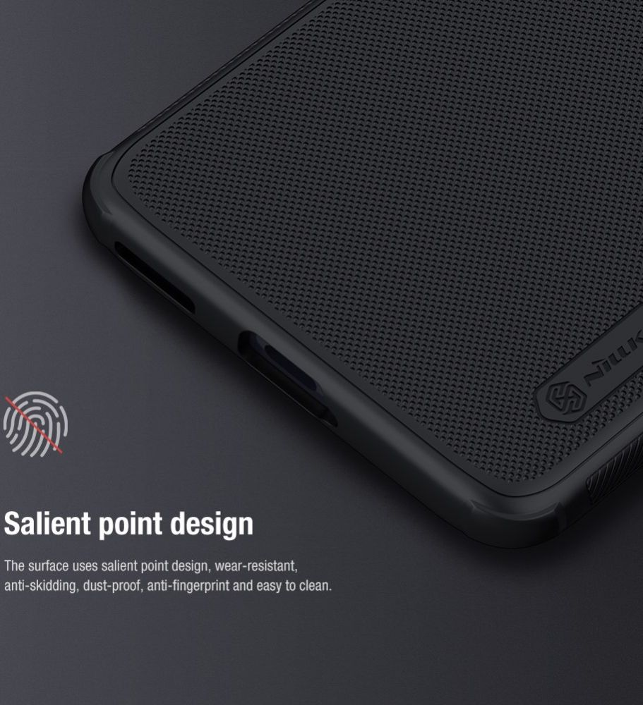 Nillkin Super Frosted Shield Xiaomi 13 Lite Hoesje Back Cover Zwart afbeelding 7