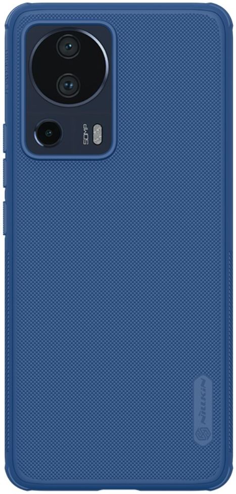 Nillkin Super Frosted Shield Xiaomi 13 Lite Hoesje Back Cover Blauw afbeelding 1