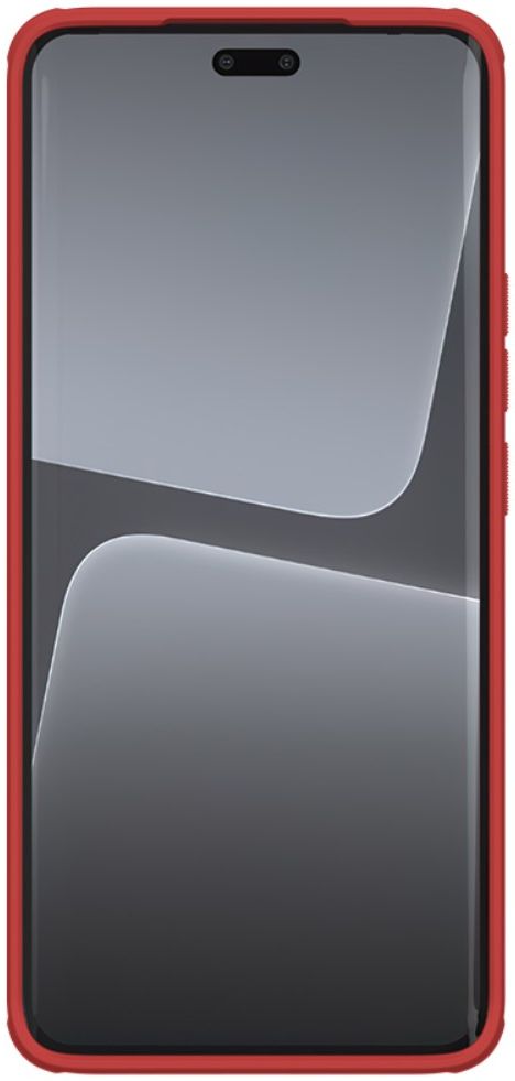 Nillkin Super Frosted Shield Xiaomi 13 Lite Hoesje Back Cover Rood afbeelding 2