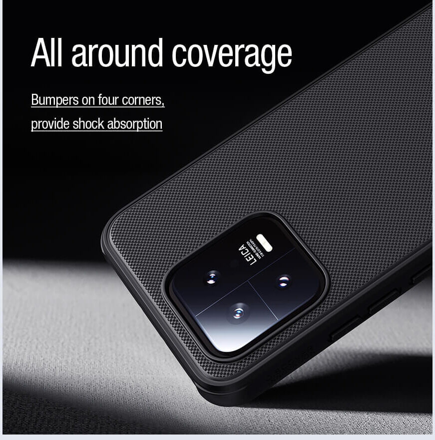 Nillkin Frosted Shield Xiaomi 13 Hoesje MagSafe Back Cover Groen afbeelding 5