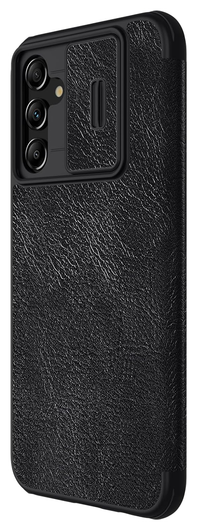 Nillkin Qin Pro Samsung Galaxy A14 Hoesje met Camera Slider Zwart afbeelding 6