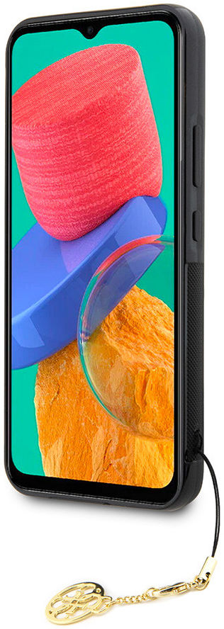 Guess Samsung Galaxy A34 Hoesje Charm Back Cover Bruin afbeelding 4