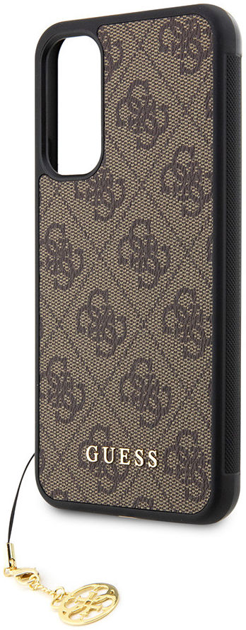 Guess Samsung Galaxy A34 Hoesje Charm Back Cover Bruin afbeelding 5