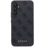 Guess Samsung Galaxy A54 Hoesje Hard Case 4G Logo Metal Grijs