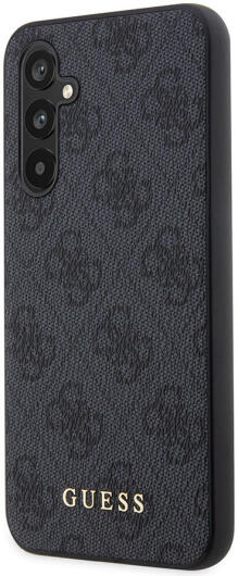 Guess Samsung Galaxy A54 Hoesje Hard Case 4G Logo Metal Grijs afbeelding 3