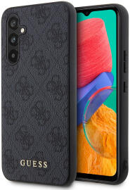 Guess Samsung Galaxy A54 Hoesje Hard Case 4G Logo Metal Grijs afbeelding
