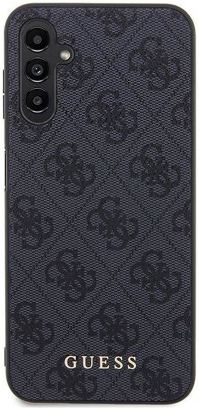 Guess Samsung Galaxy A14 Hoesje Hard Case 4G Logo Metal Grijs afbeelding 2
