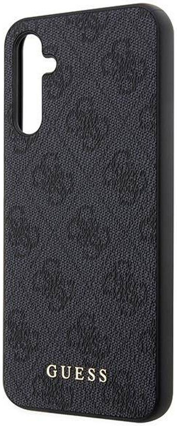 Guess Samsung Galaxy A14 Hoesje Hard Case 4G Logo Metal Grijs afbeelding 4