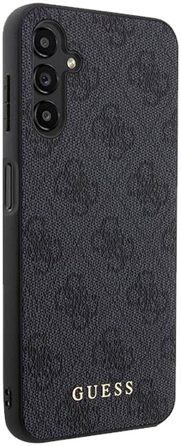 Guess Samsung Galaxy A14 Hoesje Hard Case 4G Logo Metal Grijs afbeelding 5