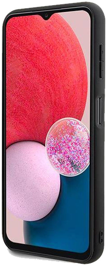 Guess Samsung Galaxy A14 Hoesje Hard Case 4G Logo Metal Grijs afbeelding 6