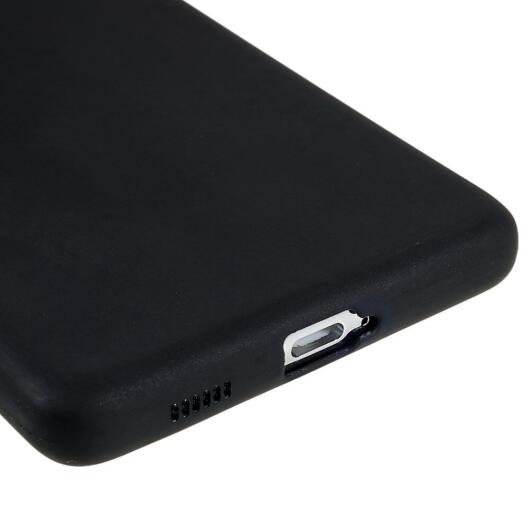 Samsung Galaxy S21 Ultra Hoesje Dun TPU Matte Back Cover Zwart afbeelding 7