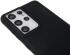 Samsung Galaxy S21 Ultra Hoesje Dun TPU Matte Back Cover Zwart afbeelding 8