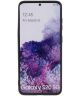 Samsung Galaxy S20 Hoesje Dun TPU Matte Back Cover Zwart